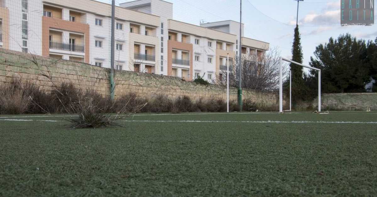 Bari, il triste abbandono del ''campo Matarrese'': ex tempio del calcio giovanile
